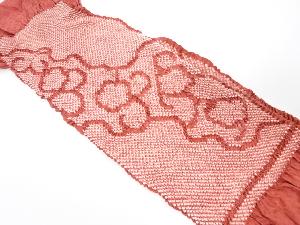 正絹　絞り　帯揚げ